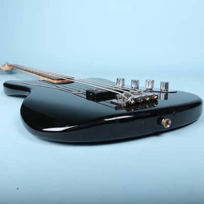 Squier Vintage Modified Jaguar Electric Active Bass Guitar Special Black image 10