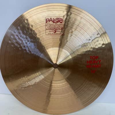 Paiste 14" 2002 Heavy Hi-Hat Cymbal (Top)