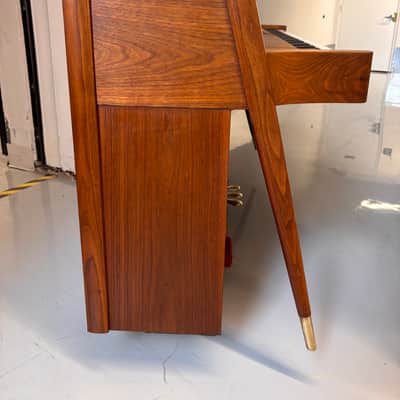 Vintage 1969 Baldwin Acrosonic Upright Piano Walnut MCM Scandanavian Design Complete Restoration image 4