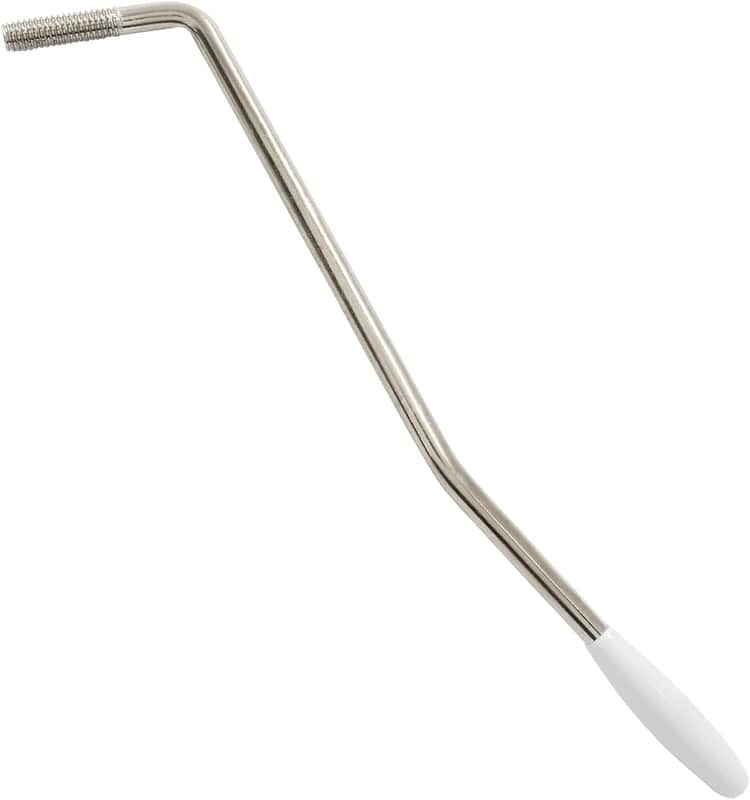 Silver 6mm Tremolo Whammy Bar – Chrome-Plated Arm w/ Tip | Fits Strat-Style Electric Guitars Vibrato System image 1
