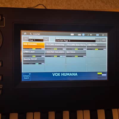 Yamaha MODX6+ 61-Key 16-Voice Synthesizer 2022 - Present - Black image 8