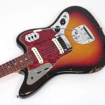 1962 Fender Jaguar - Sunburst - Rare Factory BUBINGA Fingerboard - First Year - Original Case, Strap & Bridge Cover image 7