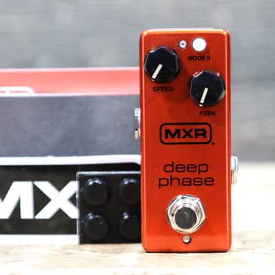 MXR M279 Deep Phase Unique Vintage Voice 2-Mode Phaser Effect Pedal w/Box image 7