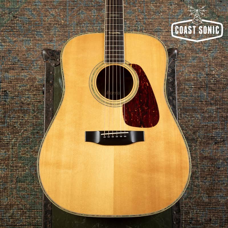 MORRIS 　SPECIAL 　TF - 50 1990s Morris TF-50 (D-45 style) Dreadnought Acoustic, Spruce