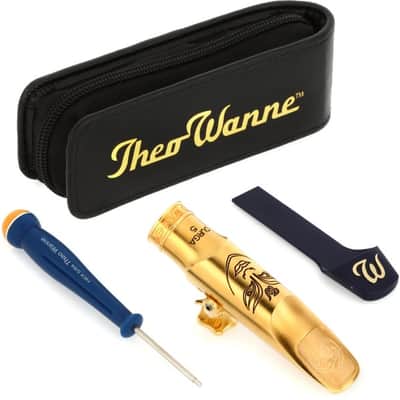 Theo Wanne DU5-TG8 Durga 5 Tenor Saxophone Mouthpiece - 8 Gold-plated image 2