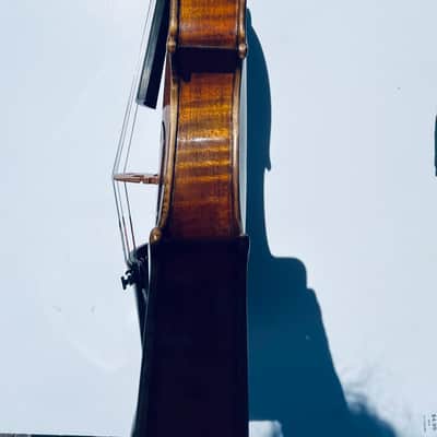 Fine Italian Labeled Violin Attributed to Oreste Candi No.124 L'Anno 1938 image 12