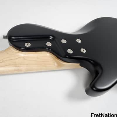 Sadowsky MetroLine Modern 5-String Single Cut Bass SML24SC5 24-Fret Black Satin 8.32lbs 2401-22 image 14