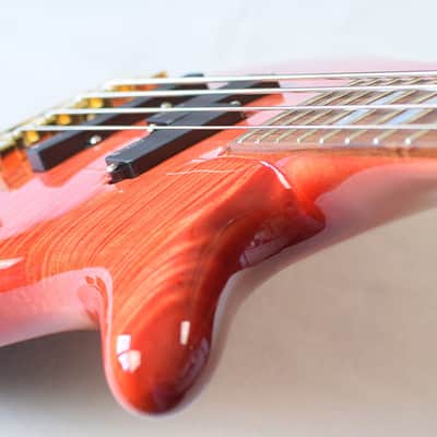Spector USA NS-2 Custom Shop Inferno Red image 12