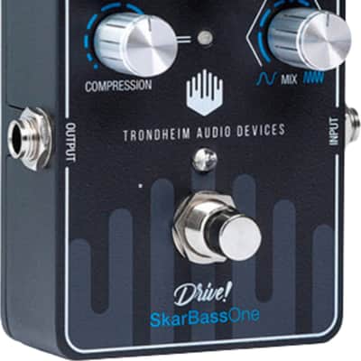 Trondheim Audio SkarBassOne Preamp/Distortion/Compressor Bass Effects Pedal image 2