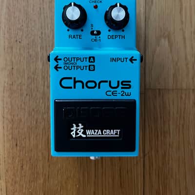 Boss CE-2W Chorus Waza Craft 2016 - Present - Blue image 1