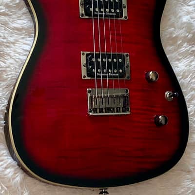 Fender Special Edition Custom Telecaster FMT HH with Rosewood Fretboard 2016 - 2018 - Crimson Red Transparent image 3