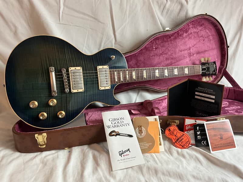 🎸 Gibson Custom Shop R8 M2M Blue Burst – 2019 image 1