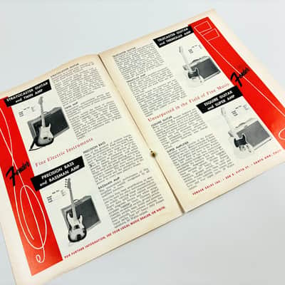 Fender Original 1956 Full-Line Catalog – Fine Electric Instruments. image 2