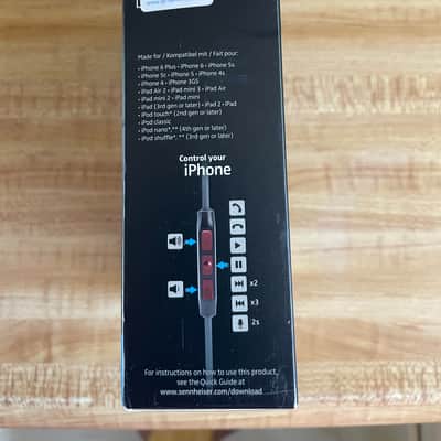 Sennheiser HDI Headphone With Momentum - Black with Red image 3