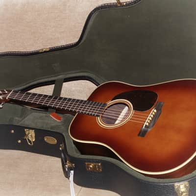 Martin Custom Shop D-28 Authentic 1937 Ambertone Stage 1 Aging image 24
