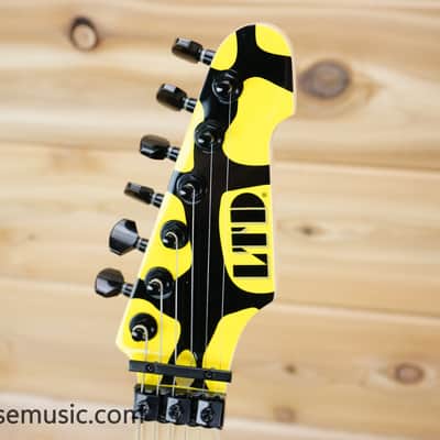 ESP LTD GL-200MT George Lynch Signature - Yellow with Tiger Graphic image 15