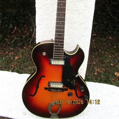 Guild T-100 D Guitar, 1965, Hoboken, N.J., Case image 2