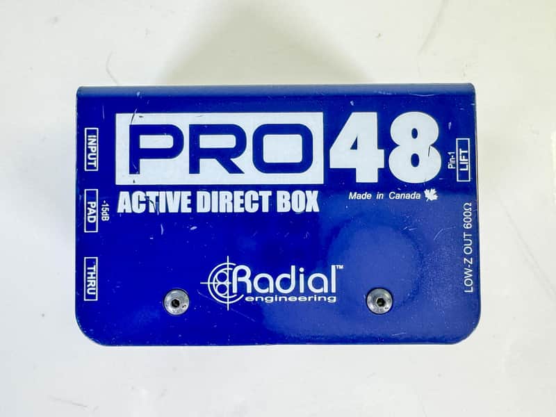 Radial Pro48 Active 48Volt Compact Active Direct Box image 1