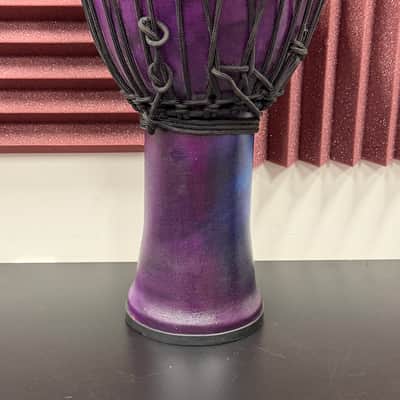 Toca Percussion SFDJ-7WP Synergy Freestyle Rope-Tuned Djembe - 7" 2020s - Woodstock Purple image 2