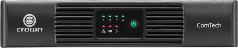 Crown CTD-4125 Four-channel, 125W/ch. Power Sharing Amplifier with DSP and Dante image 1