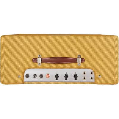 Fender 57 Custom Deluxe 12 Watt 1 x 12" Hand-Wired Tube Guitar Amplifier - Laquered Tweed image 5