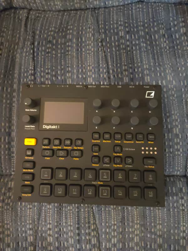 Elektron Digitakt II 2024 - Present - Black image 1