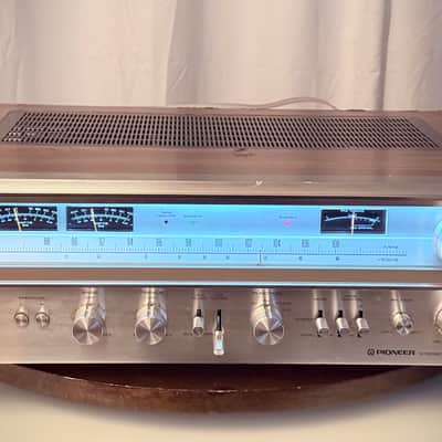 🎶✨ Pioneer SX-780 / SX780 Vintage Stereo Receiver w/ Wood Cabinet — Serviced, LED Dial, Clean image 2