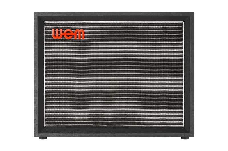 WEM Silver Starfinder 212 Speaker Cabinet with 2x12 Speakers, 150 Watt, 16 Ohm, Birch Ply Construction image 1