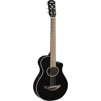 Yamaha APXT2-BL 3/4 Size Acoustic-Electric Guitar, Black image 2