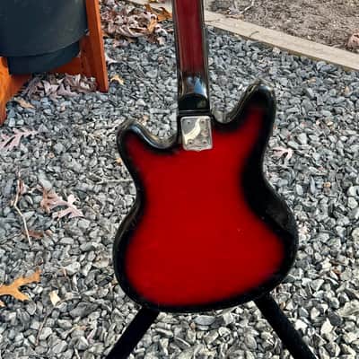 Tiesco Made in Japan vintage guitar 60s image 5