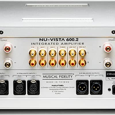 MUSICAL FIDELITY NU-VISTA 600.2 - Integrated Amplifier - NEW! image 3