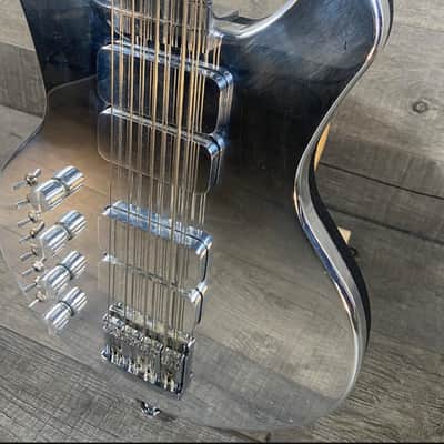 Elecrical Guitar Company Custom 12-String Bass 2010 - Aluminum image 8