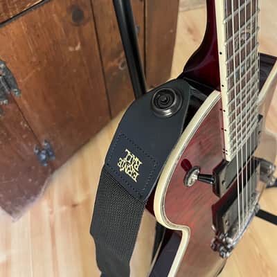 ESP LTD EC-1000 QM with Rosewood Fretboard 2005 - 2017 - See Thru Black Cherry image 5