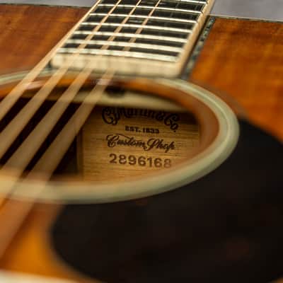 Martin Custom Shop OM - Highly Figured Koa image 11