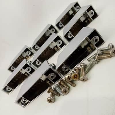 *Sonor 1x Floor/Tom/Bass/Snare Drum Lug Phonic/Champion Chrome Vintage 70s 1 7/8 image 8