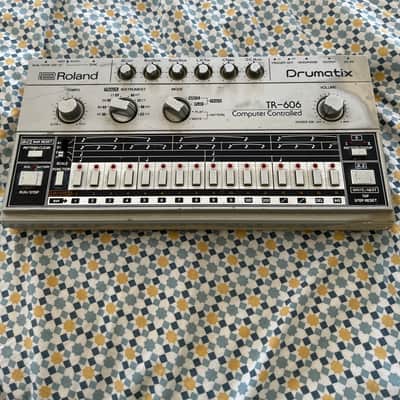 Roland TR-606 Drumatix 1980s - Silver
