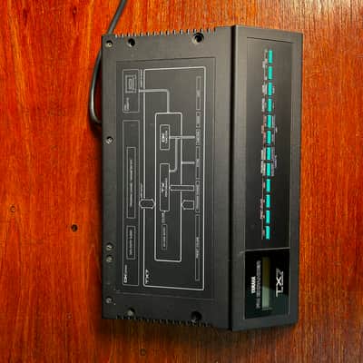 Yamaha TX7 FM Synthesizer / Expander vintagre 1985 - Black dx7 image 4