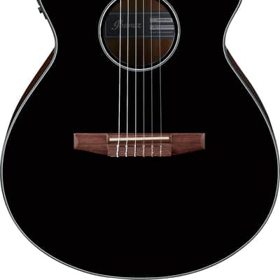 Ibanez AEG50N-BKH AEG Nylon String Guitar 6-String - Black High Gloss image 1