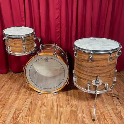 1970s Rogers Headliner Drum Set Koa 20/12/16 image 5