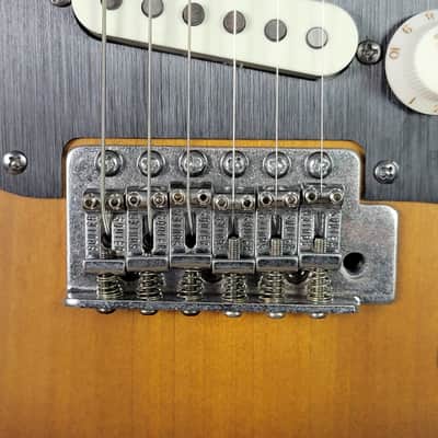 2022 Squier 40th Anniversary Stratocaster Vintage Edition - Satin Sunburst image 15