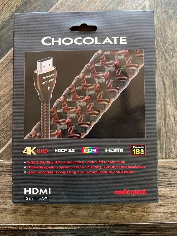 AudioQuest Chocolate -2m HDMI - Silver