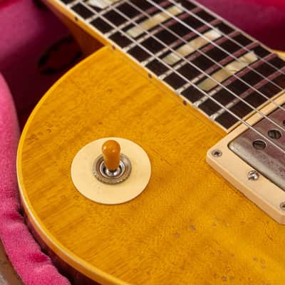 Gibson Custom Shop 1959 Les Paul Standard Reissue Murphy Lab Ultra Heavy Aged Electric Guitar, Rosewood Fingerboard, Lemon Burst image 9