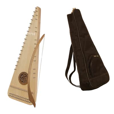 Roosebeck Alto Rounded Psaltery & Bow - Left Hand + Deluxe Gig Bag image 1