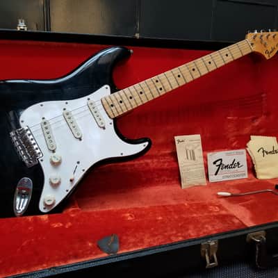 1974 Fender Stratocaster Electric Guitar with OHSC and Case Candy image 1