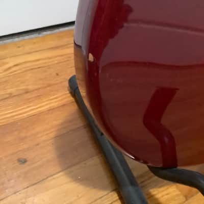 Washburn 1980 Burgundy Raven MIJ Electric Guitar image 13