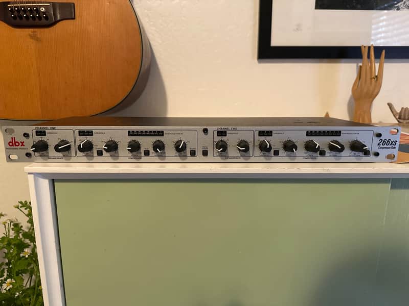 dbx 266xs Dual-Channel Compressor / Gate 2010s - Silver image 1
