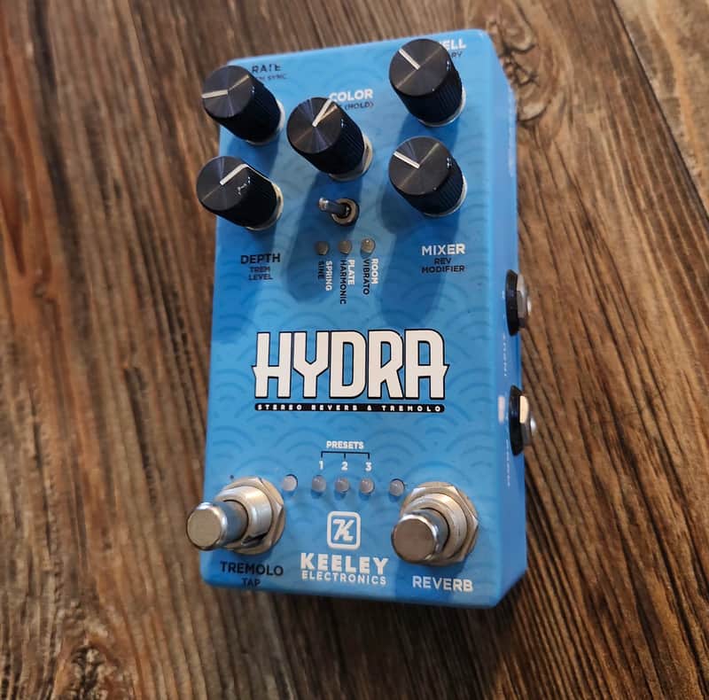 Keeley Hydra Stereo Reverb & Tremolo