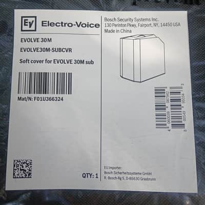Electro-Voice Soft Cover for EVOLVE 30M System Subwoofer image 2