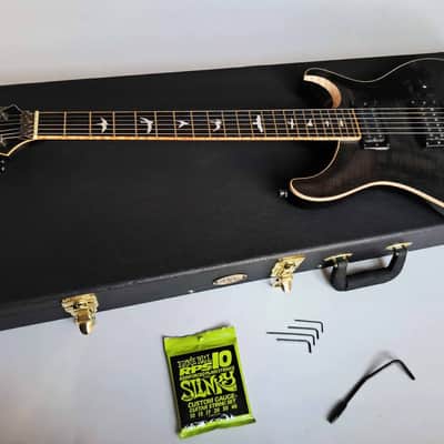 (made in Ukraine) Avaks Custom 22 inspired Double Cut '2009 Charcoal w/case image 3