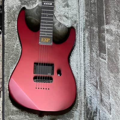 ESP E-II M-I Thru NT 2021 - Deep Candy Apple Red image 14